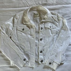 White Jean Jacket